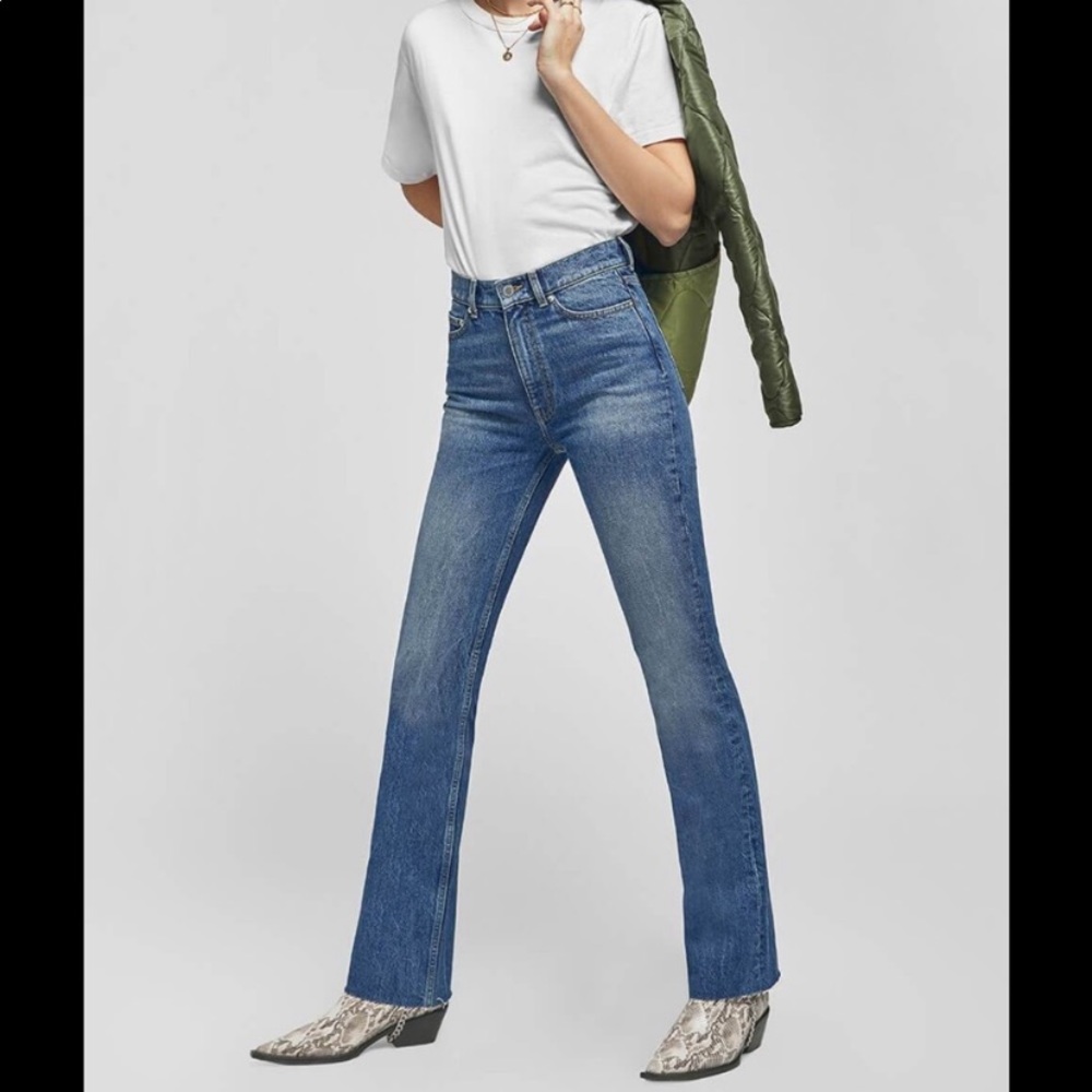 ✨ NWT ✨ Anine Bing Anya Navy Flare Bootcut Jeans